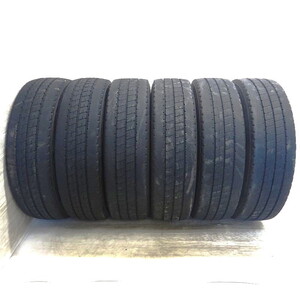 中古タイヤ 205/85R16 117/115N ブリヂストン デュラビス R207 サマータイヤ 6本セット エルフ 中古 16インチ