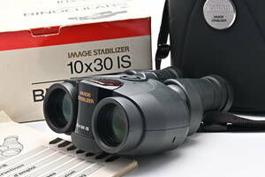 1B-359 Canon キヤノン BINOCULARS 10x30 IS 双眼鏡