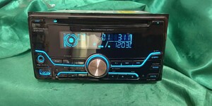 早い者勝ち！ダイハツ ミライース純正 200ミリ CD/AUX /USB CUK-W61 電源配線付 動作確認済 送料無料！！