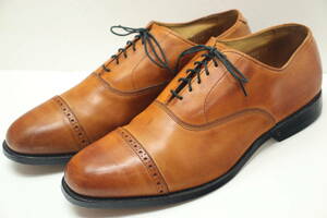 アレンエドモンズ　キャップトゥ革靴◆29cm◆11E◆美品◆USA製◆Byron◆レザーソールシューズ◆Allen Edmonds◆USA購入