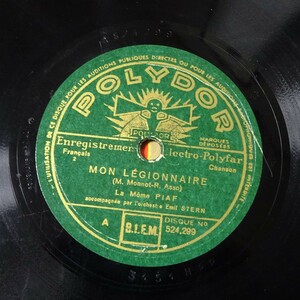 仏Polydor 524.299　「私の兵隊さん」　ラ・モーム・ピアフ