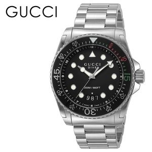 グッチ 腕時計 手表 メンズ グッチ時計 ダイヴ 45mm ブラック gucci プレゼント 誕生日プレゼント