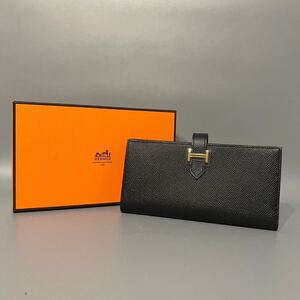 新品未使用 HERMES エルメス べアンスフレ ヴォースフレ ゴールド 希少 H金具　R刻印 長財布