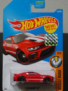 HOT WHeeLs 10 CAMARO SS 赤 RLC 限定 FACTORY SEALED US 版 シェビー カマロ ミニカー レーシング ストライプ MUSCLE CAR ホットウィール