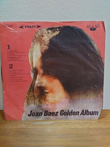 レア盤　ジョーン・バエズ JOAN BAEZ　台湾盤　Golden Album 　ゴールデンアルバム　中聲