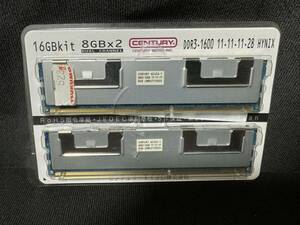 CENTURY DDR3 1600 8GBx2 