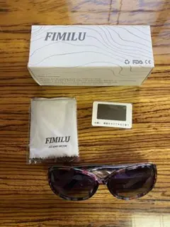 FIMILU クラシック オーバーサイズ サングラス 女性用 HD 偏光レンズ