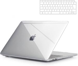 d-840 【MacBook Air 13インチ M1用】カバー A1932 A2179 A2337 キーボードカバー＋トラックパッド保護フィルム付き　傷あり