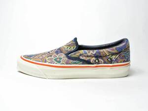 定価4千円OFF！2023限定モデル新品！【Vans Vault×ナイジェル・ケーボン】US8(26cm)・スリッポン・ジャカード織り ペイズリー/ボルト