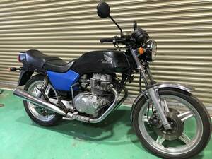 50万円売切 ホーク3 CB400N 書類付 クランキング確認 6速キック付 ベース車両 CB250T CB400T バブ CB250N