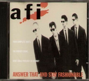 パンク☆a.f.i.◆Answer that and stay PUNK メロコア、NEW WAVE