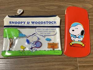 ●●昭和レトロ スヌーピー 眼鏡ケース ポーチ ホールマーク サンリオ 文房具 昭和レトロ 雑貨 snoopy