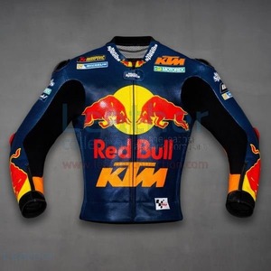 海外 送料込み 　高品質　ポル・エスパルガロ　 RED BULL KTM 2019　レーシングレザージャケット　 　 サイズ各種　本革　レプリカ