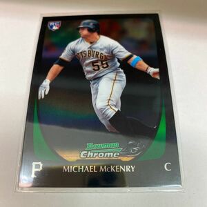 Michael McKenry RC 2011 Bowman Chrome Draft Refractors