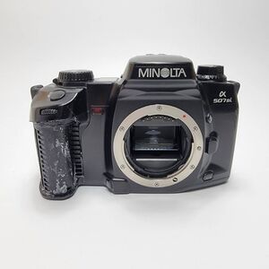 ●MINOLTA フィルムカメラ●α507si ミノルタ 中古品 Used 動作未確認 ジャンク品 部品取り カメラ光学機器シリーズ k-46321-16