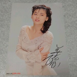 【ポスターC】中山美穂 非売品 販促ポスター /エスタック12 