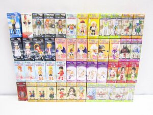 1円スタート ワンピース ONE PIECE ワールドコレクタブルフィギュア ワーコレ 48個まとめ売り ルフィ ウタ ナミ 他 1スタ 中古品 ★1223