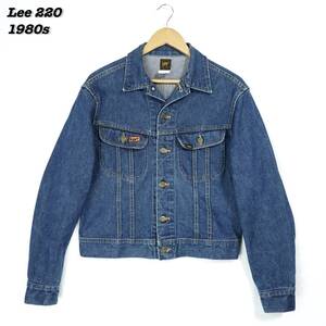 Lee 220 DENIM JACKET 1980s 304244 Vintage リー デニムジャケット トラッカージャケット Gジャン 1980年代 ヴィンテージ