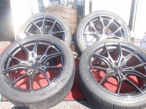 ★ レクサス LC500 についてた RAYS グラムライツ 20インチ 9.5J 10.5J +25 ホイール BS RE71R 285/30R20 255/40R20 タイヤ 付 4本 SET JJ