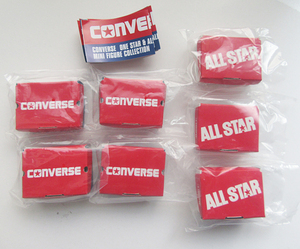 ガチャ ◆ コンバース ミニフィギュアコレクション 全7種セット CONVERSE ONE STAR & ALL STAR US HI MINI FIGURE COLLECTION コンプリート