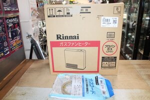 新品 未開封 2m専用ホース付 Rinnai ガスファンヒーター SRC-364E LPガス プロパンガス 木造11畳 鉄筋15畳 パステルローズ リンナイ 未使用