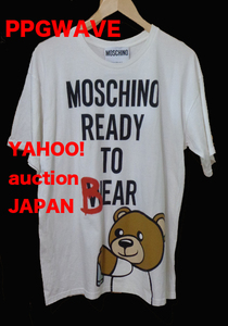 MOSCHINO モスキーノ Jeremy Scott BEAR クマ ベアー 落書き Tシャツ