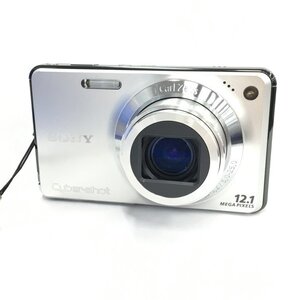 SONY ソニー Cyber-Shot DSC-W270 デジタルカメラ 3.3-5.2/5.0-25.0 チャージャー付 通電○【DAAR5026】