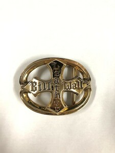 Bill Wall Leather ビルウォールレザー BWL ロゴベルトバックル Logo Belt Buckle ブロンズ Bronze 新品 100％本物 すぐに納品できます！