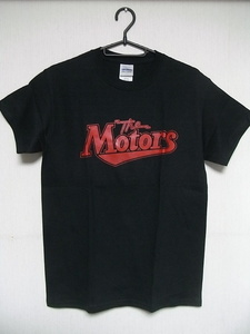 即決★新品バンドＴシャツ★モーターズ★THE MOTORS★BLACKボディ×REDプリント★S/M/L/XLサイズ対応可能