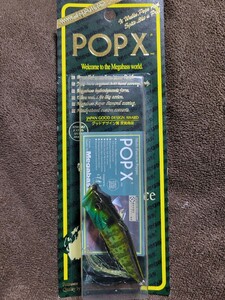 ★Megabass★POPX USA メガバス ポップX PUMPKIN SEED(USA限定カラー) 新品 Length 64.0mm Weight 1/4oz ポッパー トップウォーター 希少