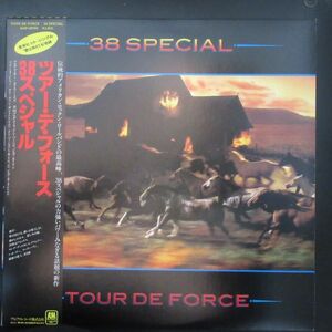 ROCK LP/帯・歌詞カード付き美品/38スペシャル/38 SPECIAL/ツアー・デ・フォース/TOUR DE FORCE/Z-6909