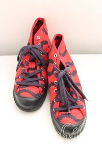 【USED】Vivienne Westwood MAN / SIMIAN BOOTスニーカー ヴィヴィアンウエストウッド 37 赤 【中古】 H-24-06-02-018-sh-OD-ZH