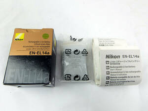 Nikon EN-EL14a * ニコン 純正バッテリー 送料込 即決