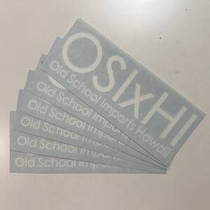 OLD SCHOOL IMPORTS HAWAII OSIxHI オールド スクール インポーツ ハワイ IN4MATION 808ALLDAY USDM HDM ①