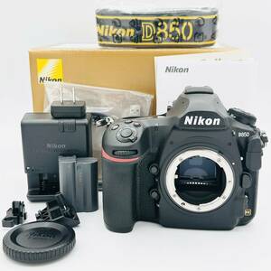 【ほぼ新　3215ショット】Nikon デジタル一眼レフカメラ D850 ブラック