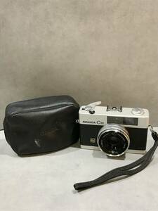 S8467◇Konica コニカ フィルムカメラ C35 E&L f=38mm HEXANON 1:2.8 シャッターOK ケース付き【未確認】241121