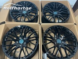 Rolfhartge ロルフハルトゲ X10 RSF 9.0J×21 レクサス RX PCD 5/114.3 LEXUS グロスブラック 21インチ ホイール 4本セット