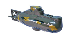 童友社 R/C U18型潜水艦 グリーン迷彩 40MHz 完成品ラジコン　送料無料 新品