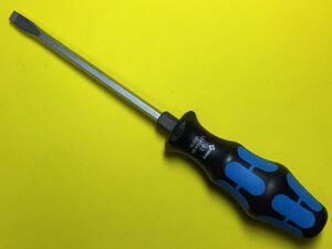 Wera 【バラドライバー】 ダイヤモンドコート マイナスドライバー : 33 / 7.0ｘ125 10本セット