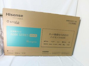 新品　未開封　ハイセンス　Hisense　TV　テレビ　50V　50A68K　4K液晶