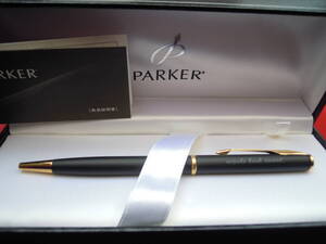 PARKER パーカー INSIGNIA インシグニア マットブラック細身のボールペン