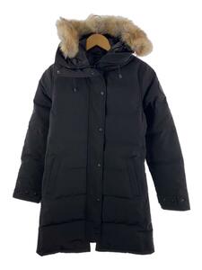 CANADA GOOSE◆ロングダウンジャケット/S/ポリエステル/BLK/3802LB