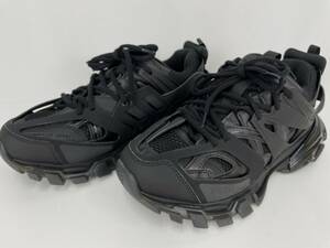 ◆極美品◆BALENCIAGA TRACK SNEAKER 41 ブラック バレンシアガ トラック トレーナー 正規品 23