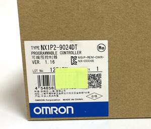 ★新品/未使用品★ OMRON オムロン NX1P2-9024DT マシンコントローラー CPUユニット シーケンサ PLC【10日間返品保証】I230319