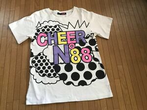 ☆チア CHEER☆S サイズ☆半袖Tシャツ☆ダンスにも☆子供 女の子 ジュニア girl☆