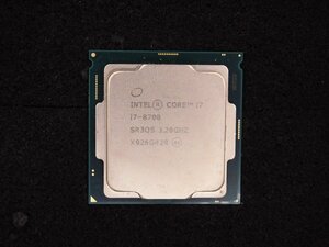 【T687】CPU★Core i7-8700 3.20GHz