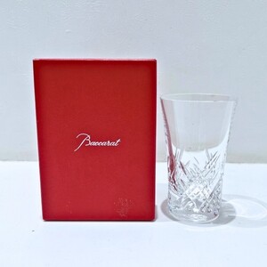 Baccarat バカラ ステラ グラス 高さ 11cm 外箱付属 【中古】 22410K608