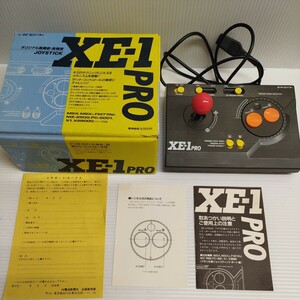 NA★1円〜保管品 X68000/MSX/X1等 ジョイスティック XE-1PRO 電波新聞社 マイコンソフト アタリ仕様 箱説付き 