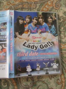 DVD Lady Go!! third date スキな人まで徒歩0分 上坂すみれ 小松未可子 大久保瑠美 高森奈津美 三上枝織