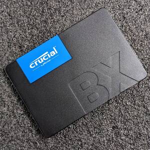 【中古】Crucial BX500 480GB CT480BX500SSD1 [2.5インチ SATA3 7mm厚 TLC 健康状態:94%]